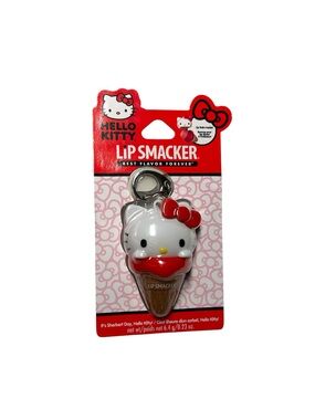 Hello Kitty Ice Cream Keychain Lip Balm